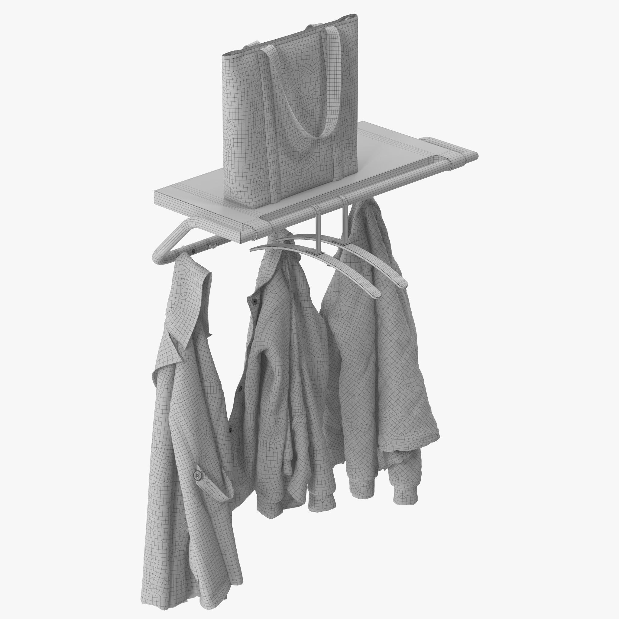 NEXT Coat rack By Inno 3D model_16