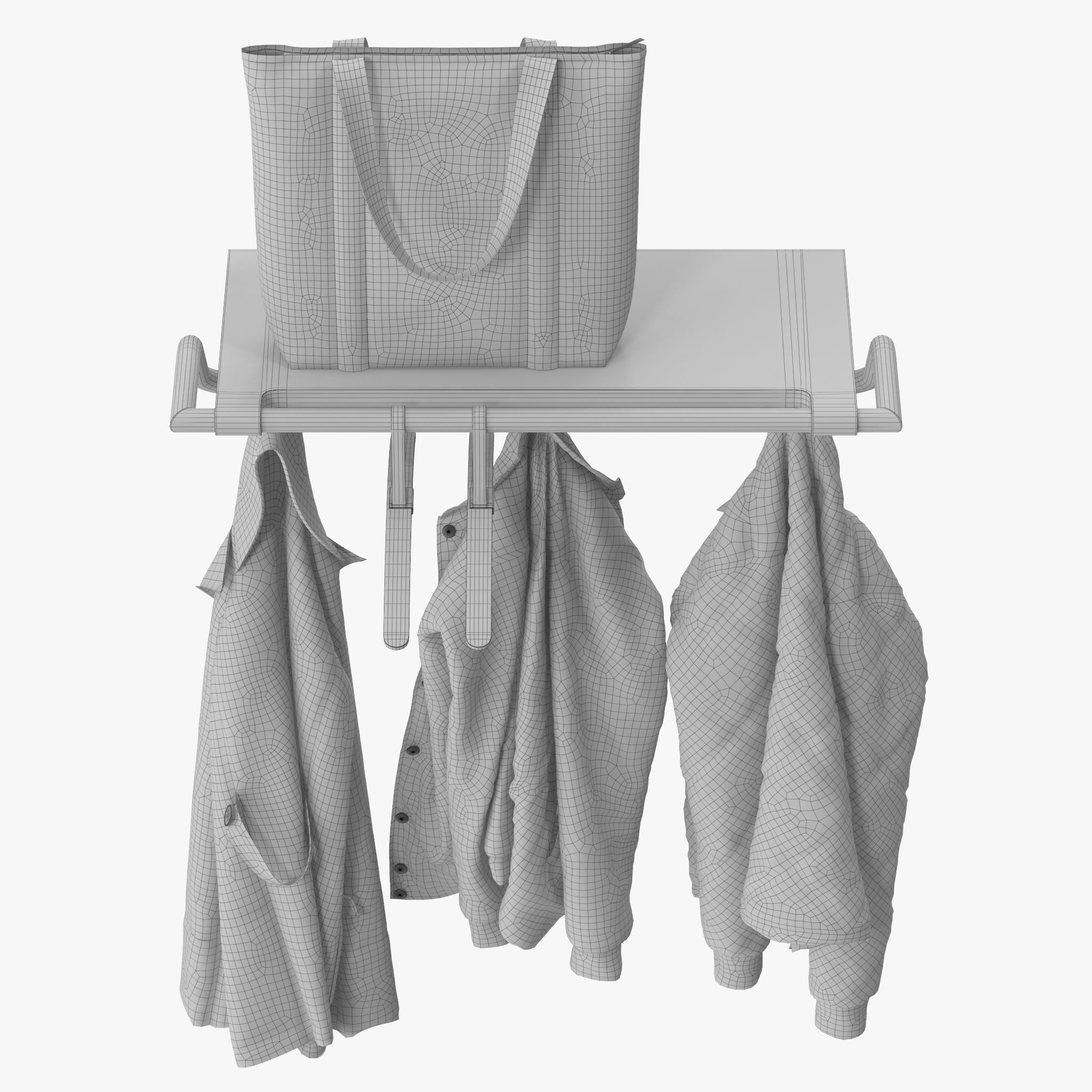 NEXT Coat rack By Inno 3D model_13