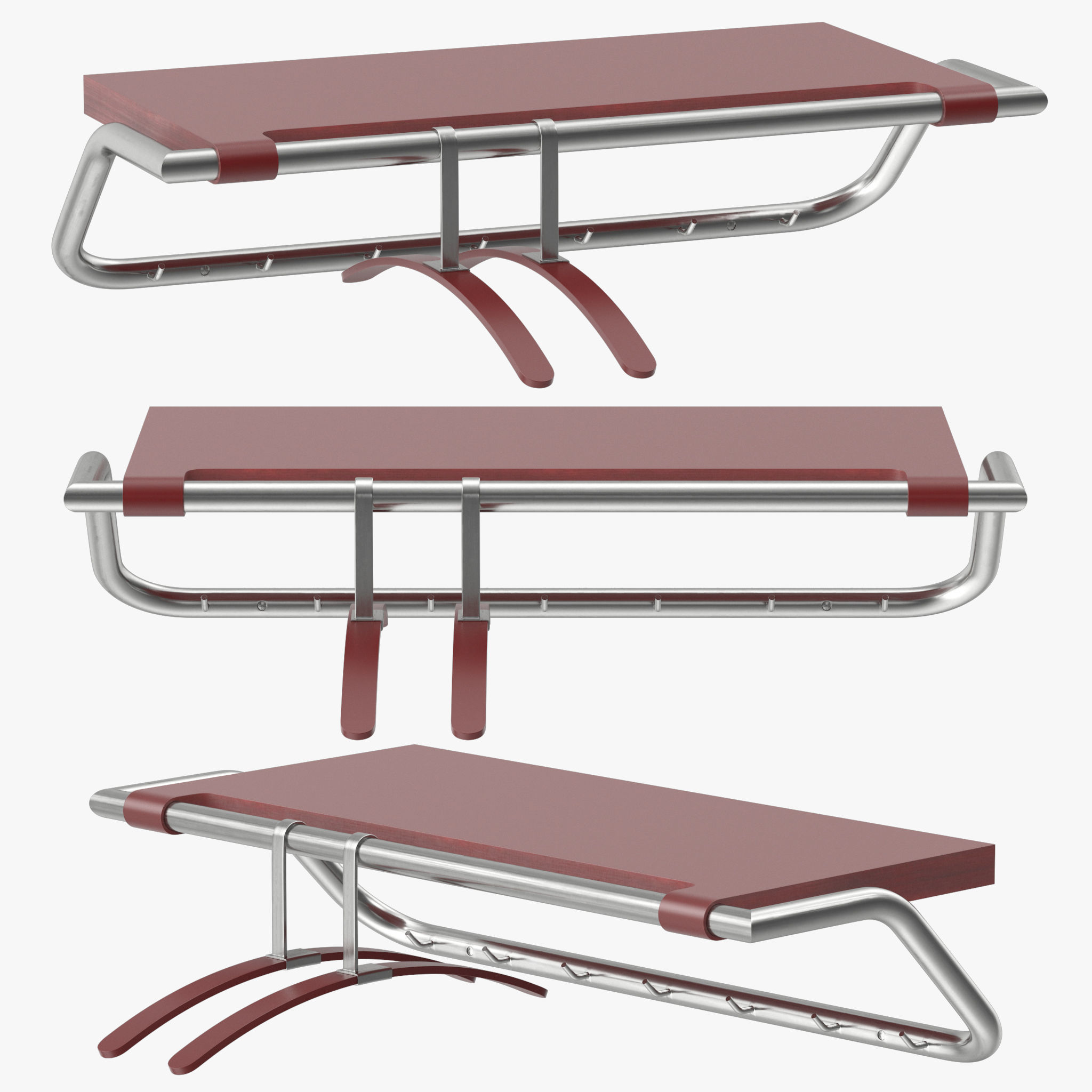 NEXT Coat rack By Inno 3D model_1