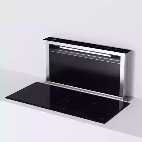 SMEG Cooktops Hoods 3D model