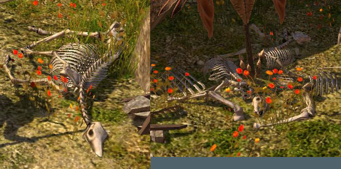 Game Model Arena - horse bones 01 3D model_1