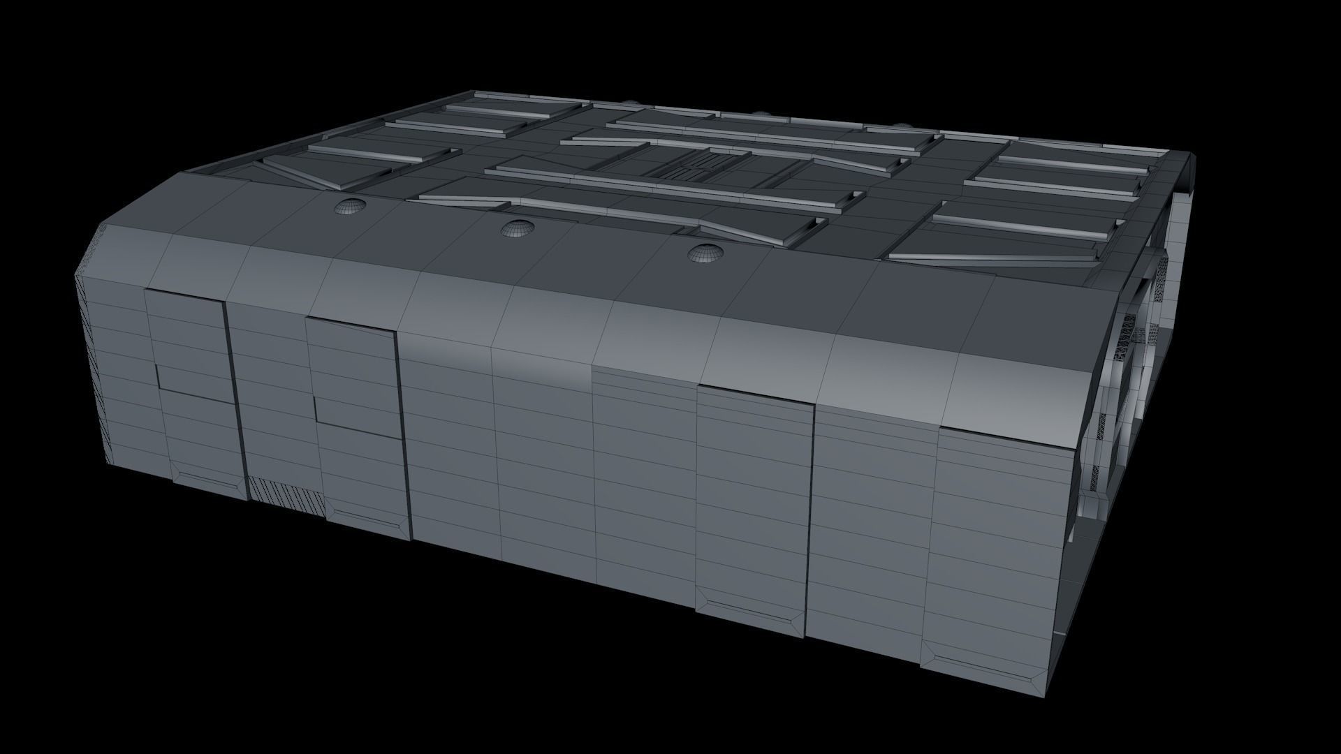 Sci Fi Room 3D model_14