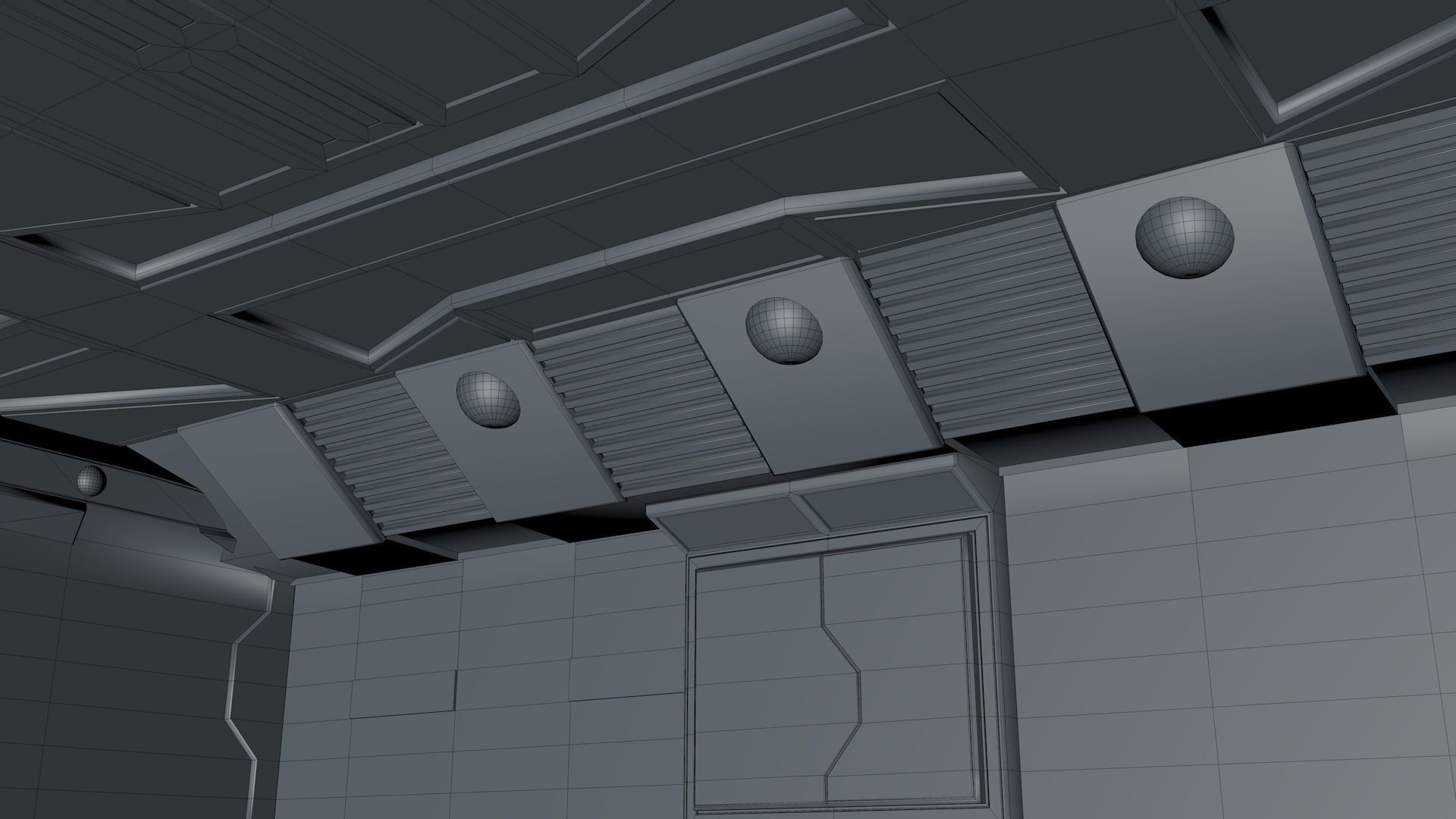 Sci Fi Room 3D model_9