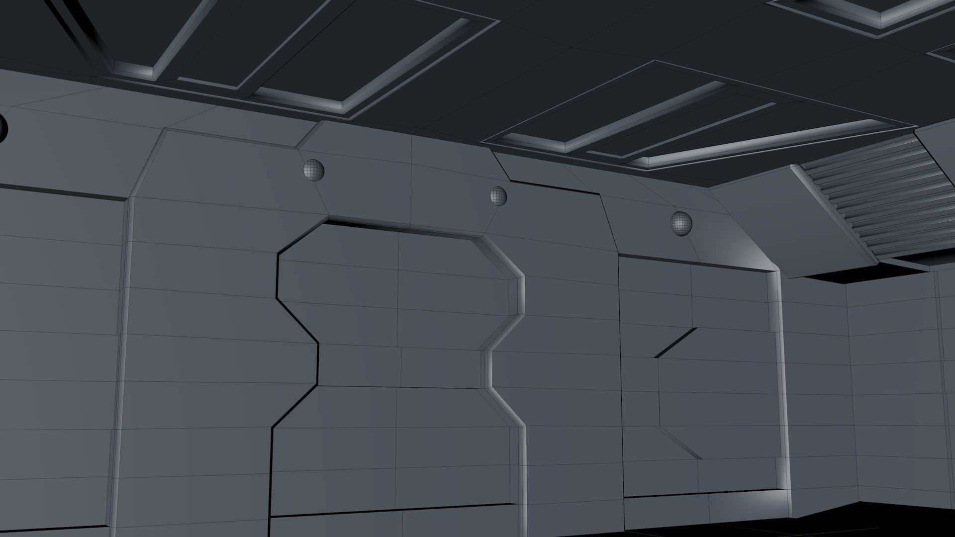 Sci Fi Room 3D model_12