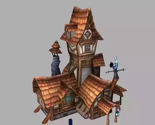 Game Model Arena - Houses 01