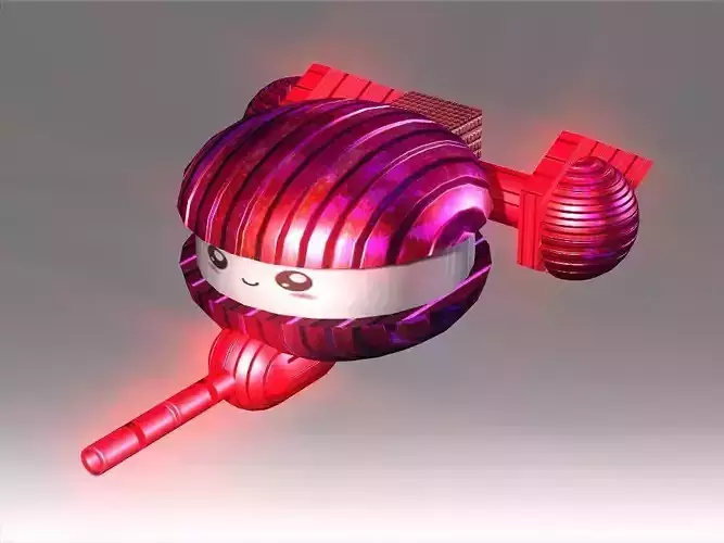 Toon Cute Space Ship