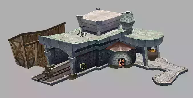 Game Model Arena - iron ore field 01