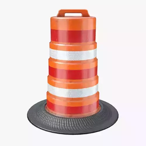 Traffic Drum 3D model