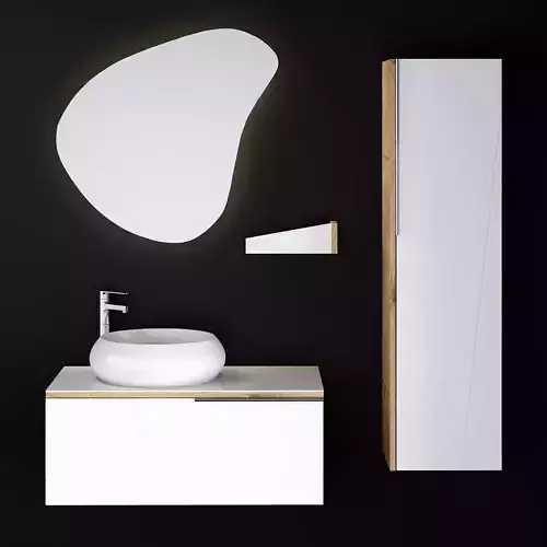 Modern Bathroom Furniture 3D model