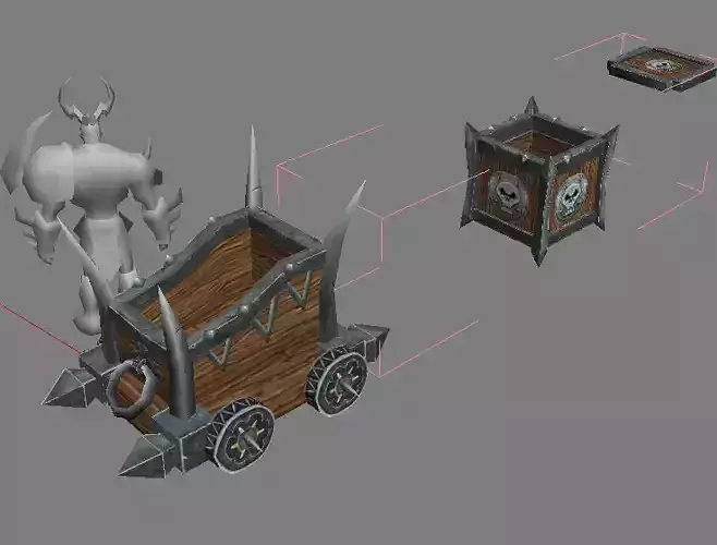 Game Model Arena - mine box Harvesters 01