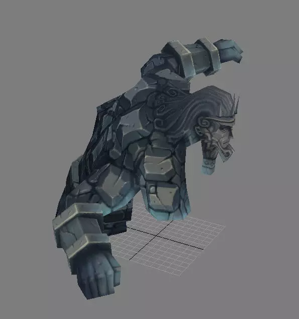 Game Model Arena - Petrochemical Titans 01 3D model_0