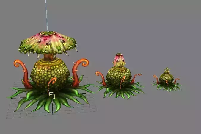 Game Model Arena - poison spore 01