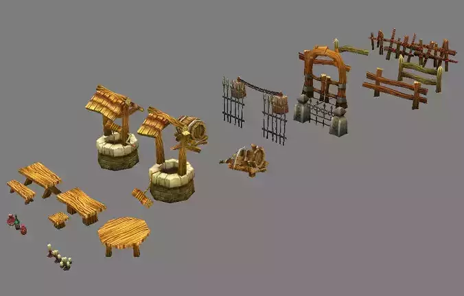 Game Model Arena - public facilities 01