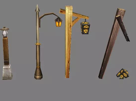 Game Model Arena - roads 001 01 3D model_0