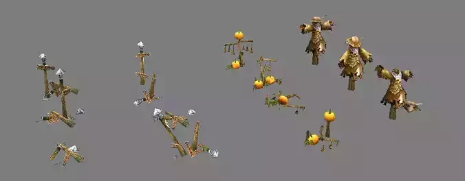 Game Model Arena - Scarecrow street 01