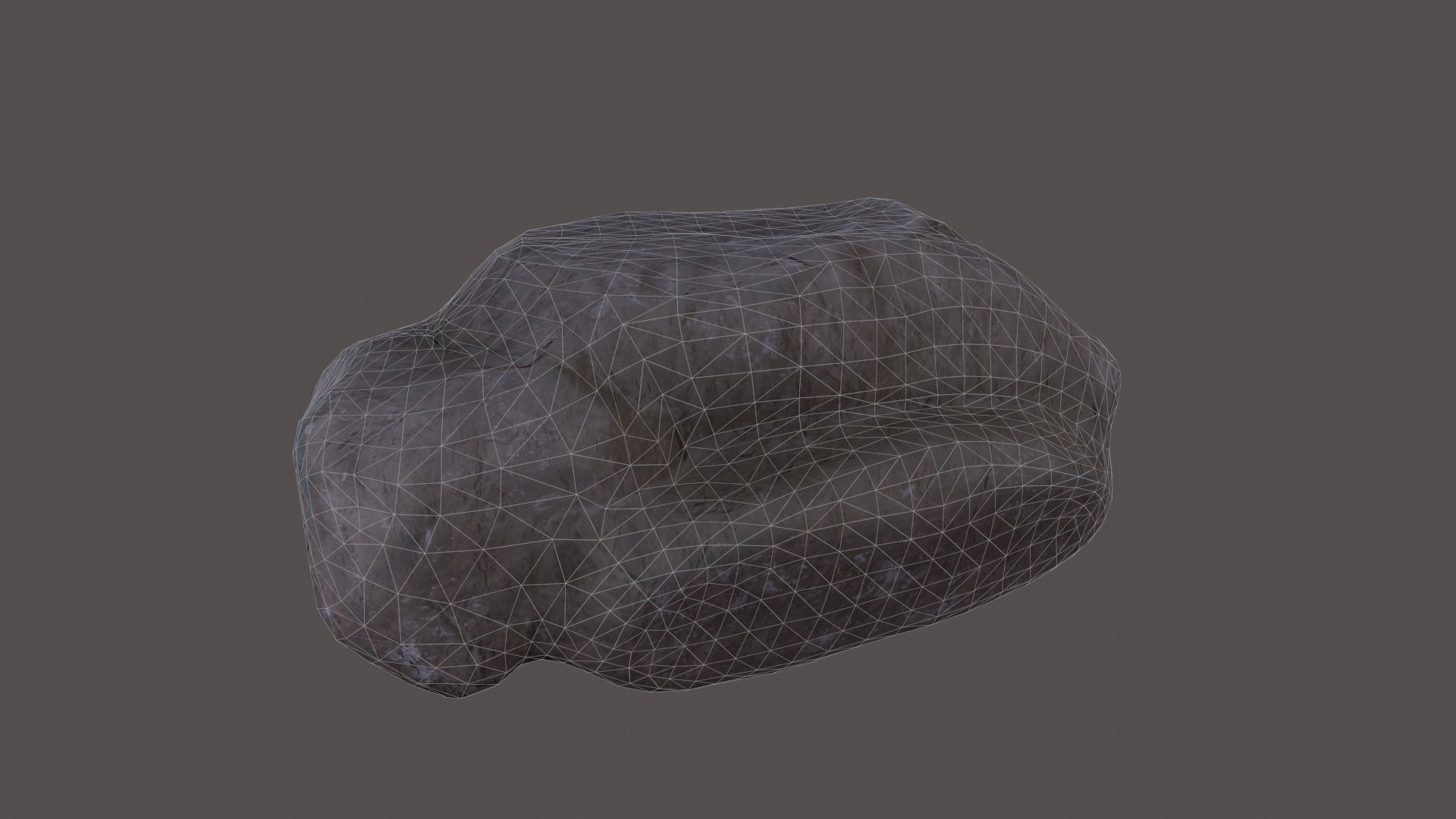 Desert Rocks Low-poly 3D model_14