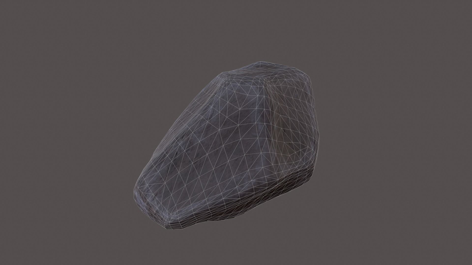 Desert Rocks Low-poly 3D model_12