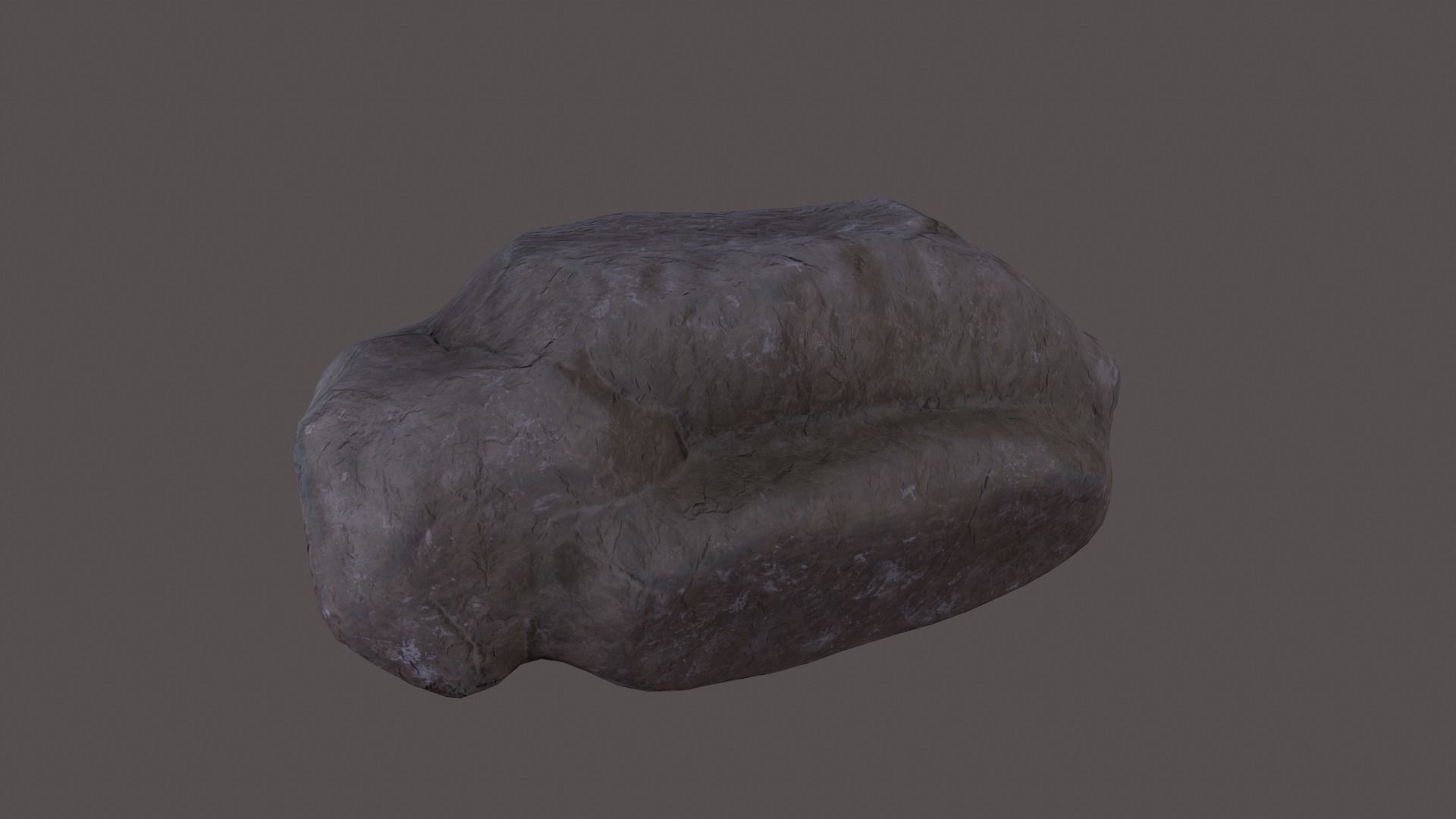 Desert Rocks Low-poly 3D model_13