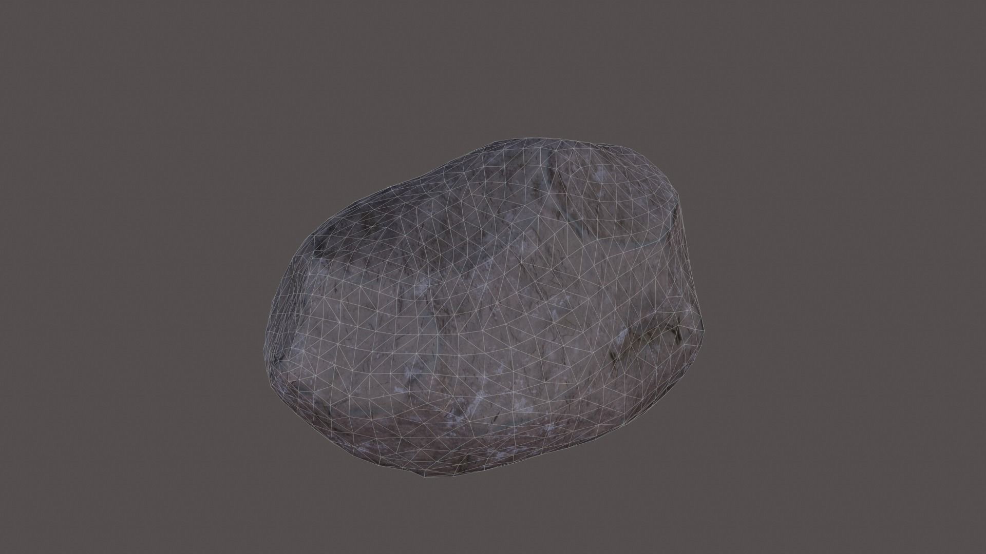 Desert Rocks Low-poly 3D model_10