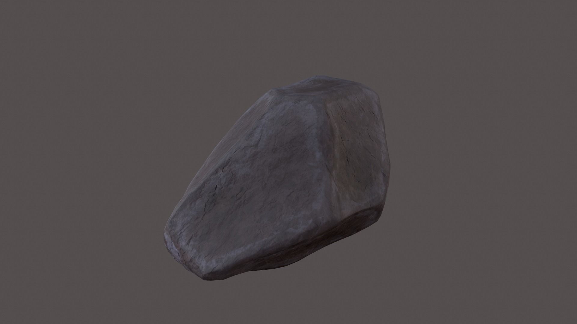 Desert Rocks Low-poly 3D model_11