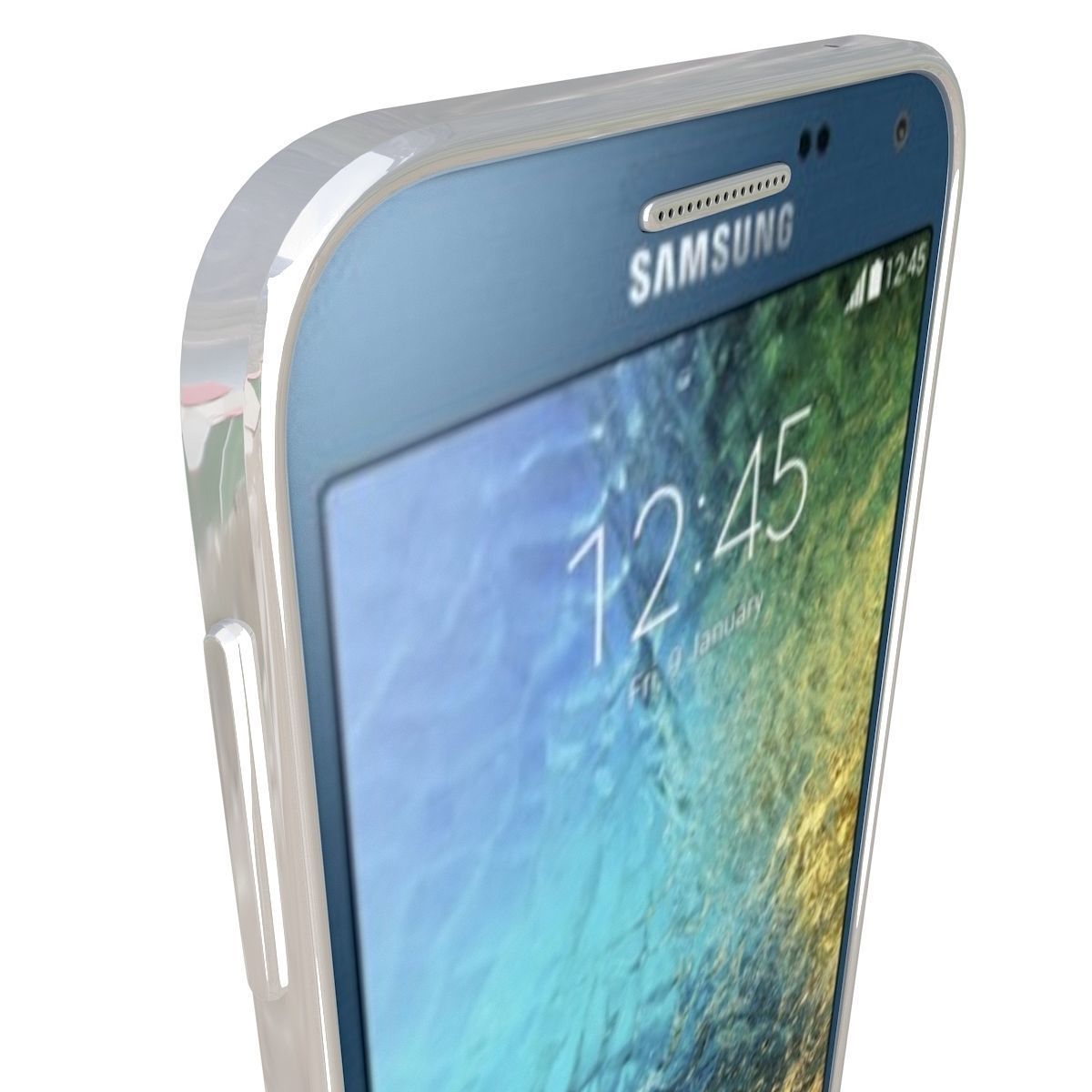 Samsung galaxy e5 blue 3D model_9