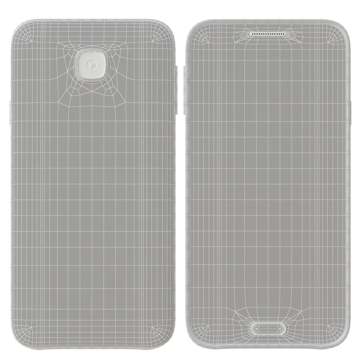 Samsung Galaxy E5 Brown 3D model_11