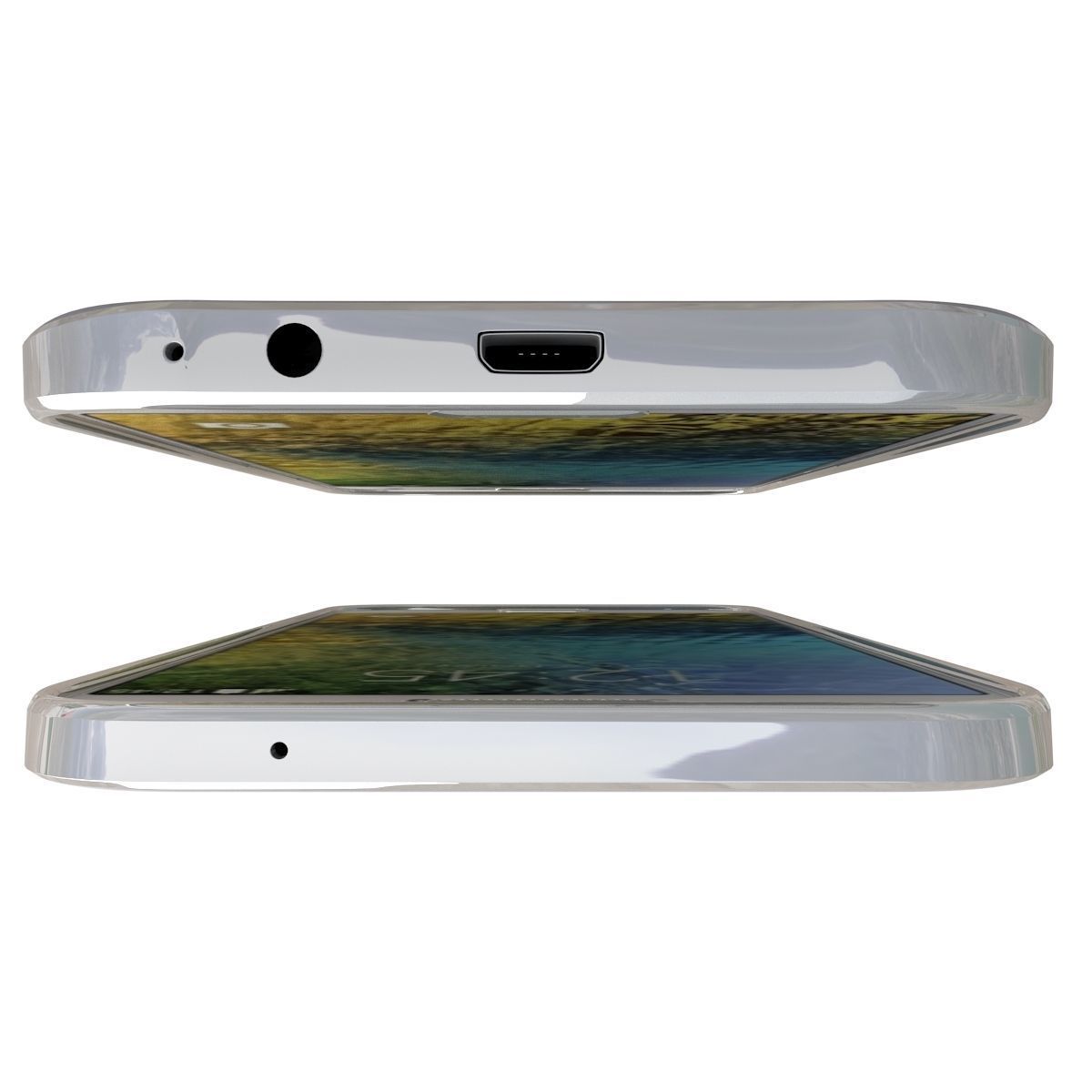 Samsung galaxy E5 white 3D model_8