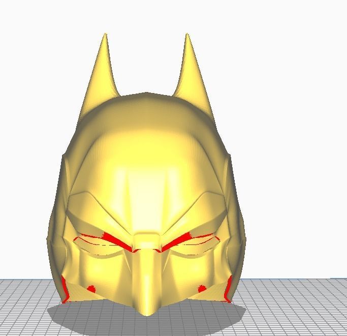 Batman Helmet Arkham and Dawn of Justice Inspired 3D print model_12