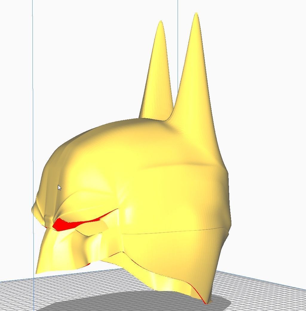 Batman Helmet Arkham and Dawn of Justice Inspired 3D print model_6