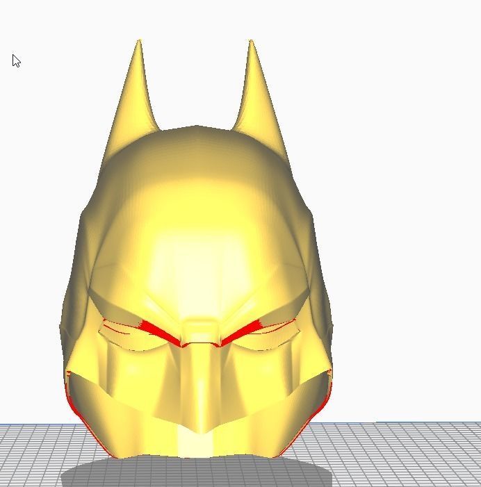 Batman Helmet Arkham and Dawn of Justice Inspired 3D print model_10