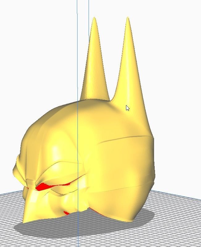 Batman Helmet Arkham and Dawn of Justice Inspired 3D print model_8