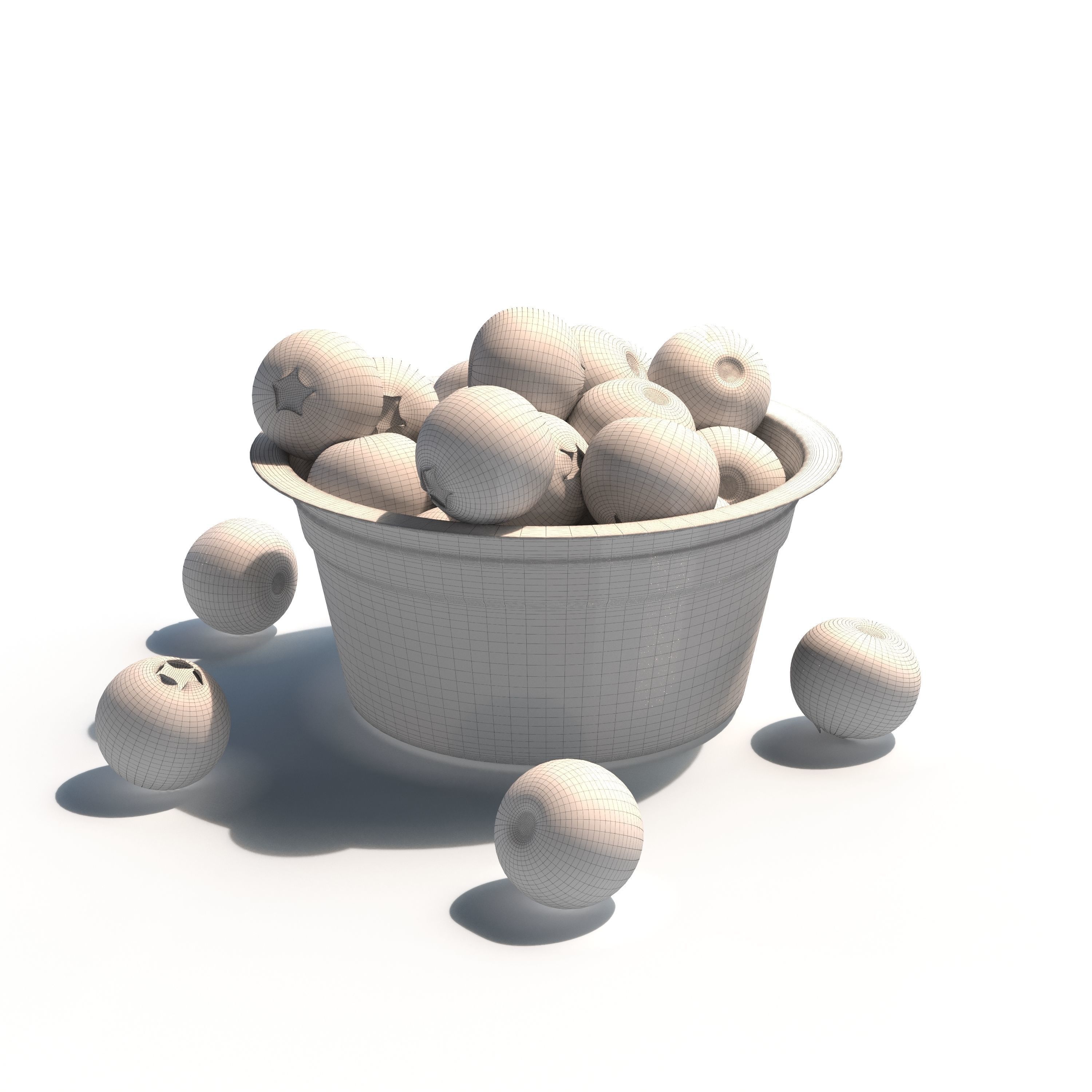 Blueberry 3D model_3