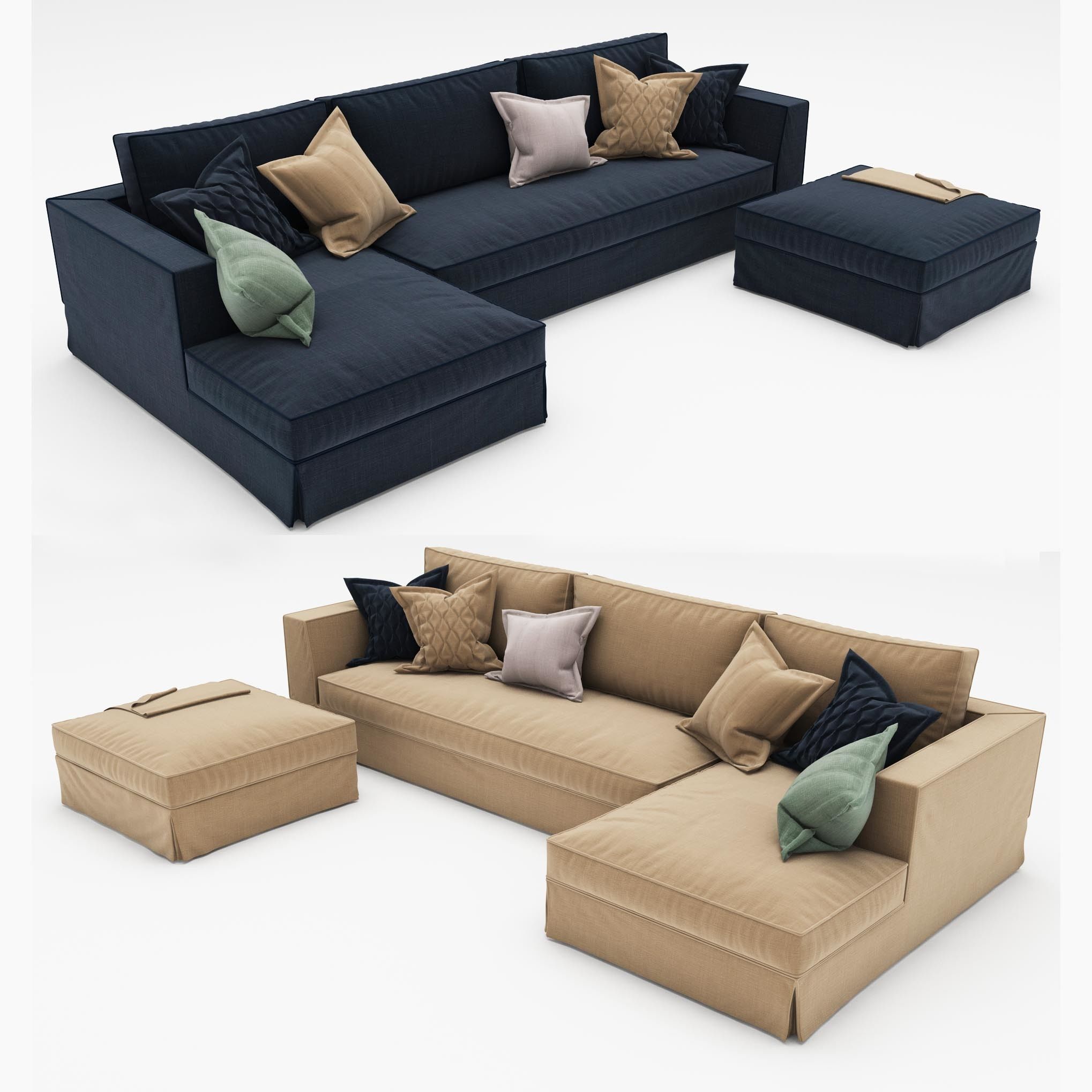 sofa collection 11 3D model_1