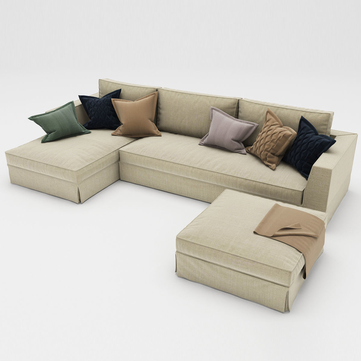 sofa collection 11 3D model_7