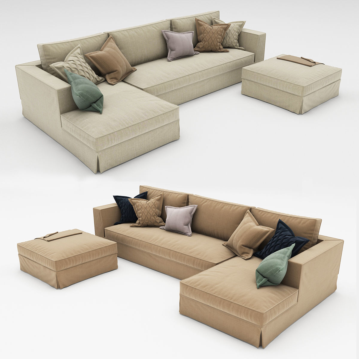 sofa collection 11 3D model_2