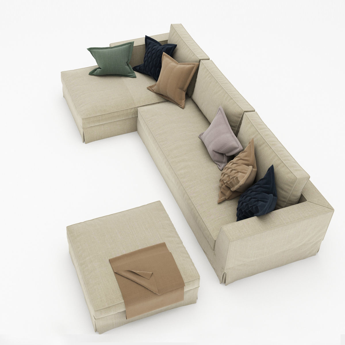sofa collection 11 3D model_9