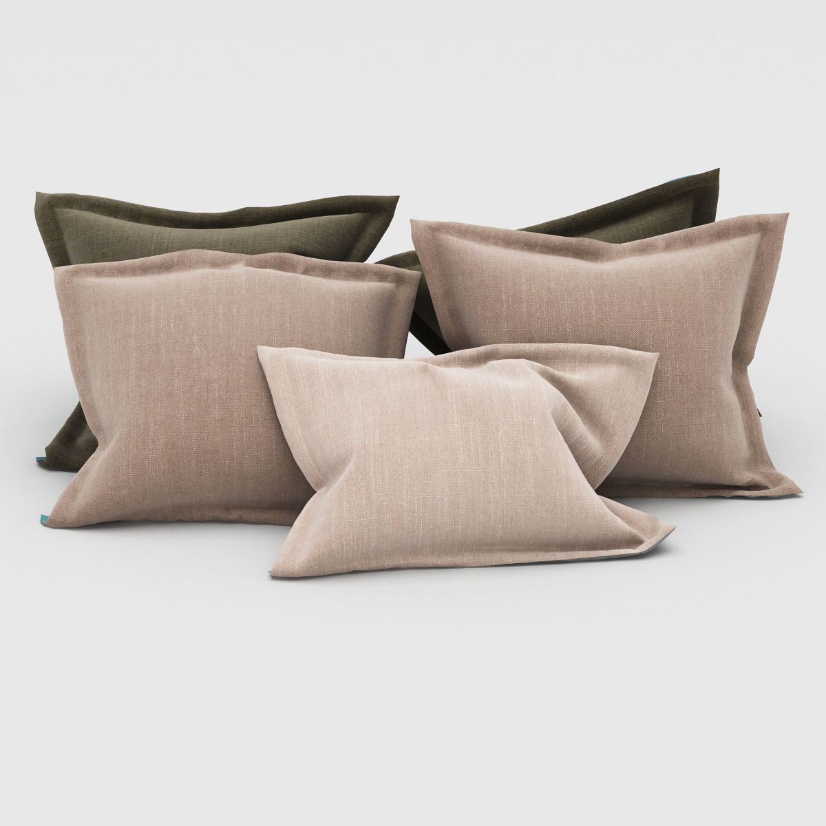 Pillows collection 67 3D model_13