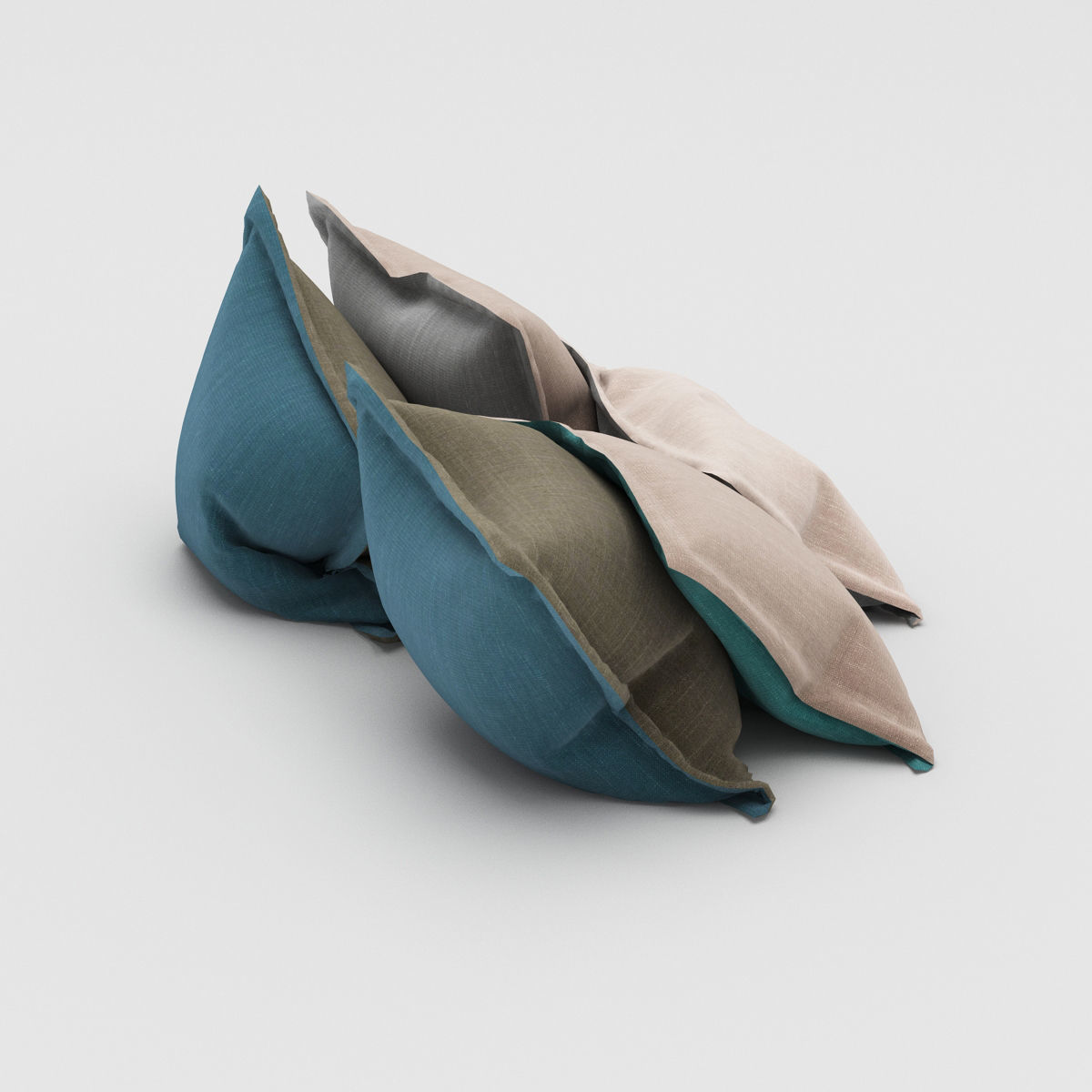 Pillows collection 67 3D model_15
