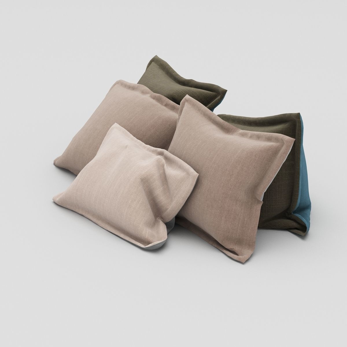 Pillows collection 67 3D model_6