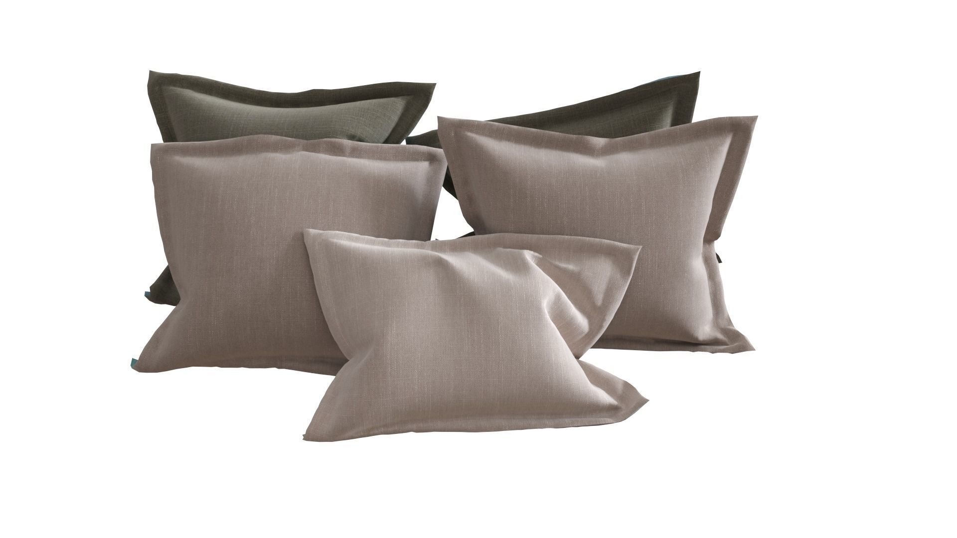 Pillows collection 67 3D model_4