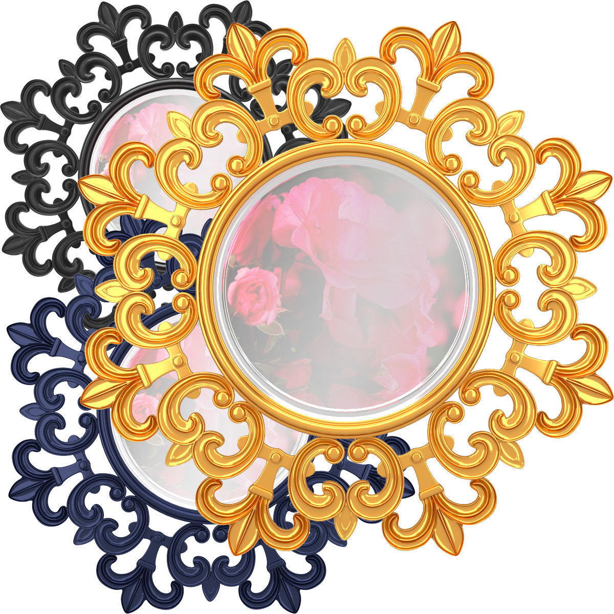 Mirror Classic  3D model_8