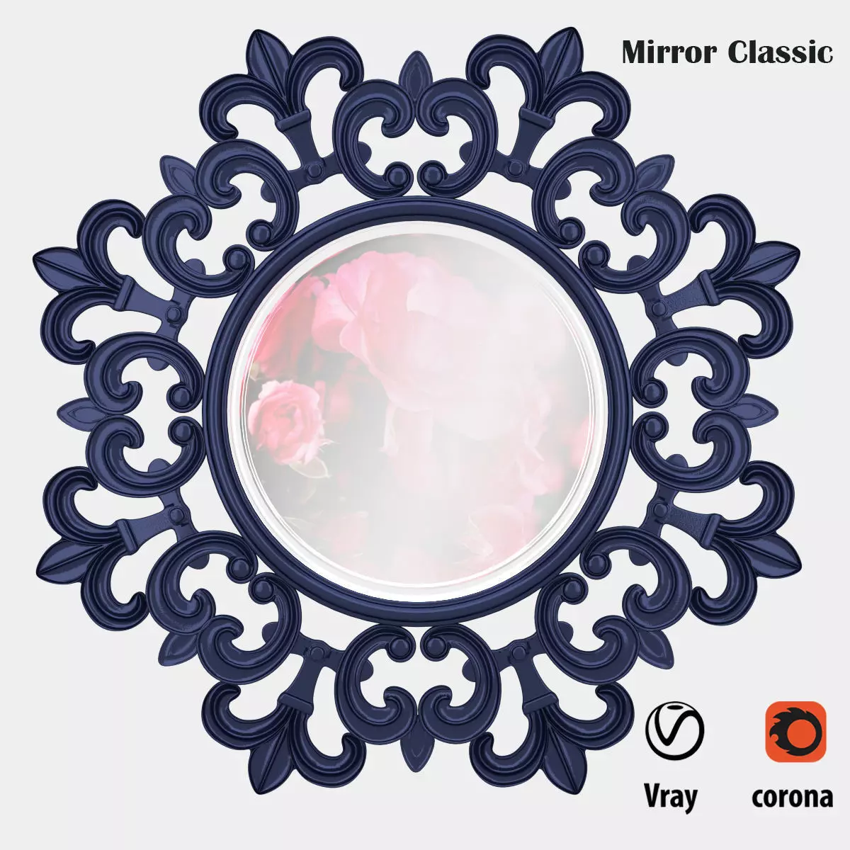 Mirror Classic  3D model_0