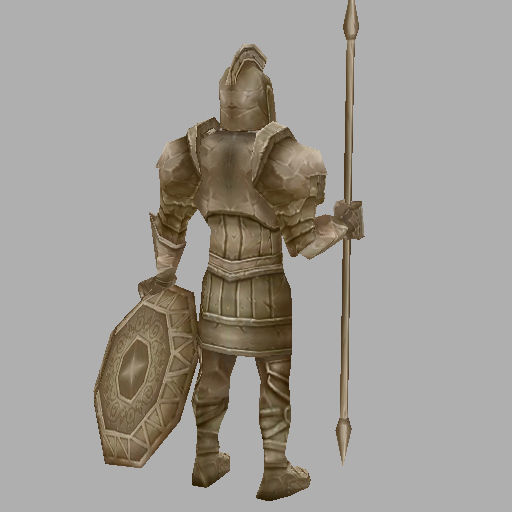 Game Model Arena - Statue 01 3D model_1