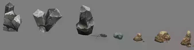 Game Model Arena - stone 01