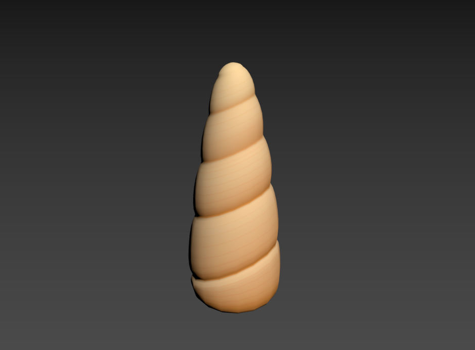 Unicorn Horn 3D model_10