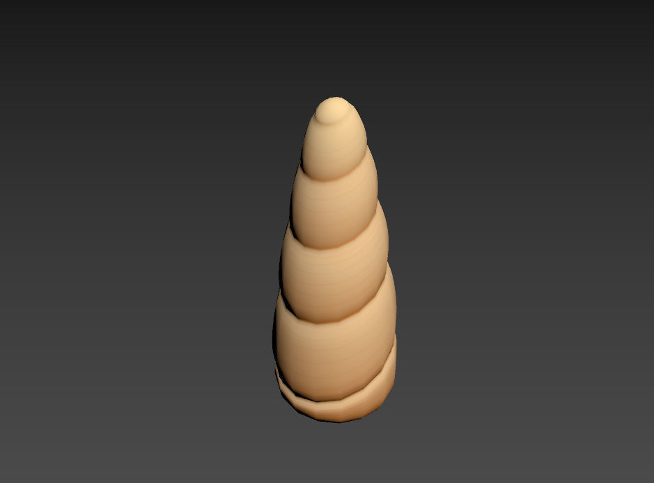 Unicorn Horn 3D model_13