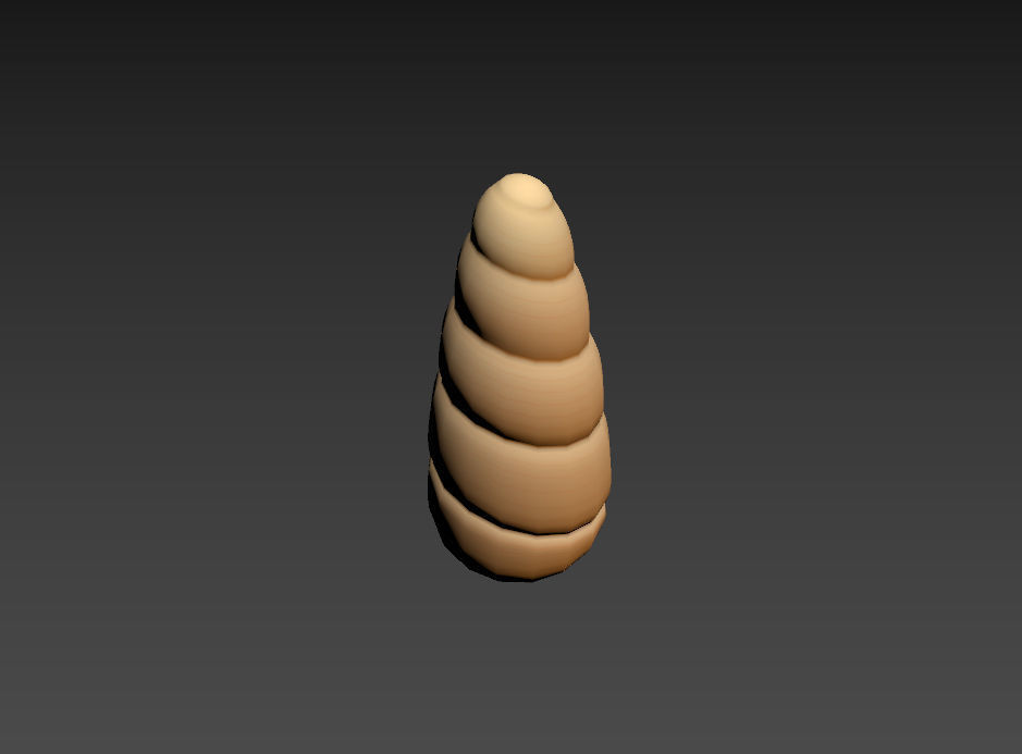 Unicorn Horn 3D model_14