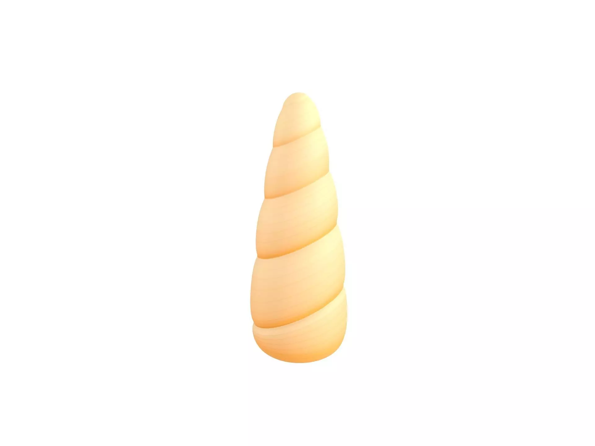 Unicorn Horn 3D model_0