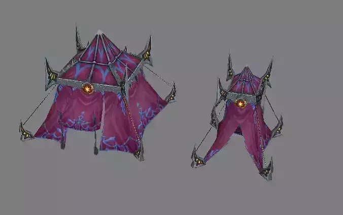 Game Model Arena - tent  inferno  01