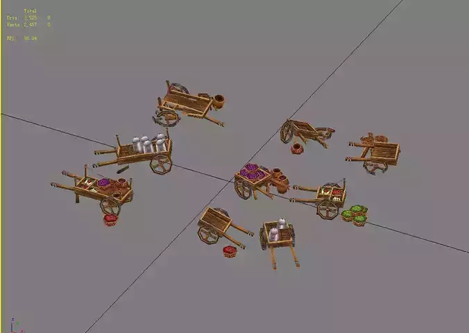 Game Model Arena - trolleys 01